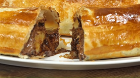 Slatka pita sa nutelom i bananom