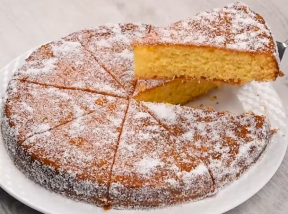 Mekana torta sa pomorandžom džemom i kokosom