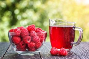 Domaći sok od maline bez šećera