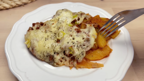 Lažna musaka sa krompirom i mlevenim mesom