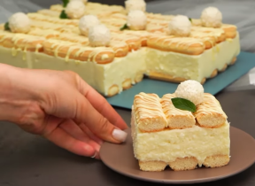 Rafaelo torta sa kokosom i piškotama