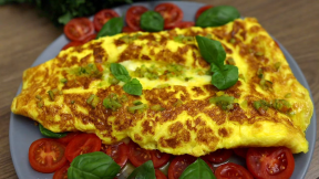 Pikantan omlet sa sirom