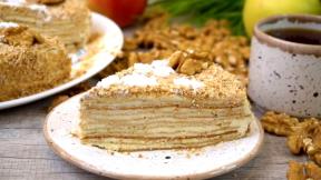 Torta sa orasima i belim filom