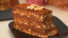 Posna čokoladna torta sa plazmom
