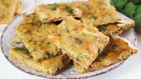 Pita sa tortiljama i crnim lukom