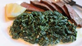 Recept za kremasti spanać