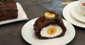 Plazma rolat sa nutelom, bananom i kokosom