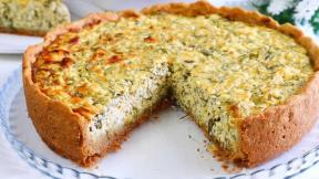 Slana torta sa tikvicama i sirom