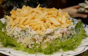 Salata sa kobasicom - bolja od ruske