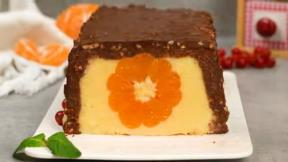 Čokoladni kolač sa mandarinama