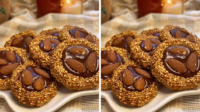 Kolači od banane i susama sa crnom čokoladom