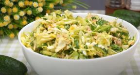 Vitaminska salata sa kupusom šargarepom i krastavcem