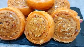 Baklava pužići sa orasima po turskom receptu