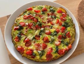 Fritata sa tikvicama