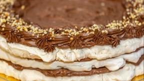 Čokoladna puslica torta sa orasima