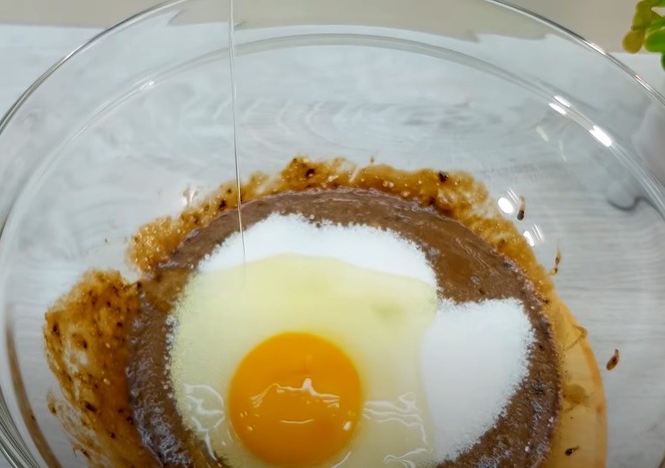 banana torta sa kafom