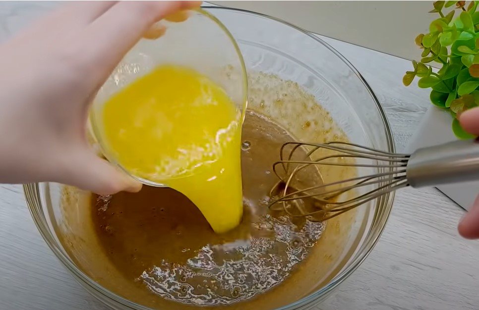 banana torta sa kafom