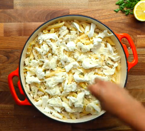 Recept za pastu sa piletinom u kremastom sosu 