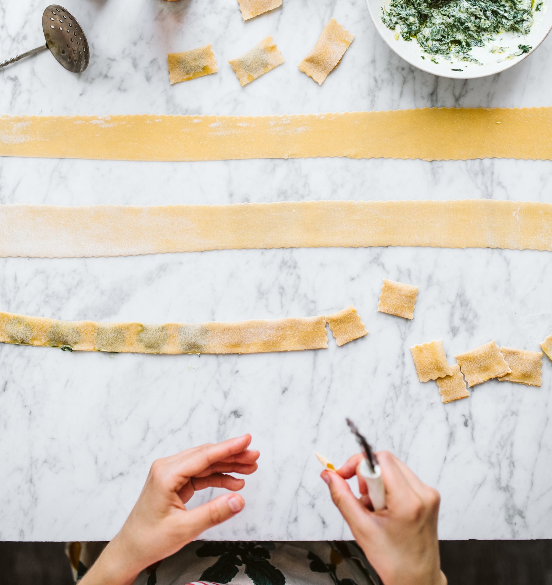 Čudesna legenda o agnolotti testenini