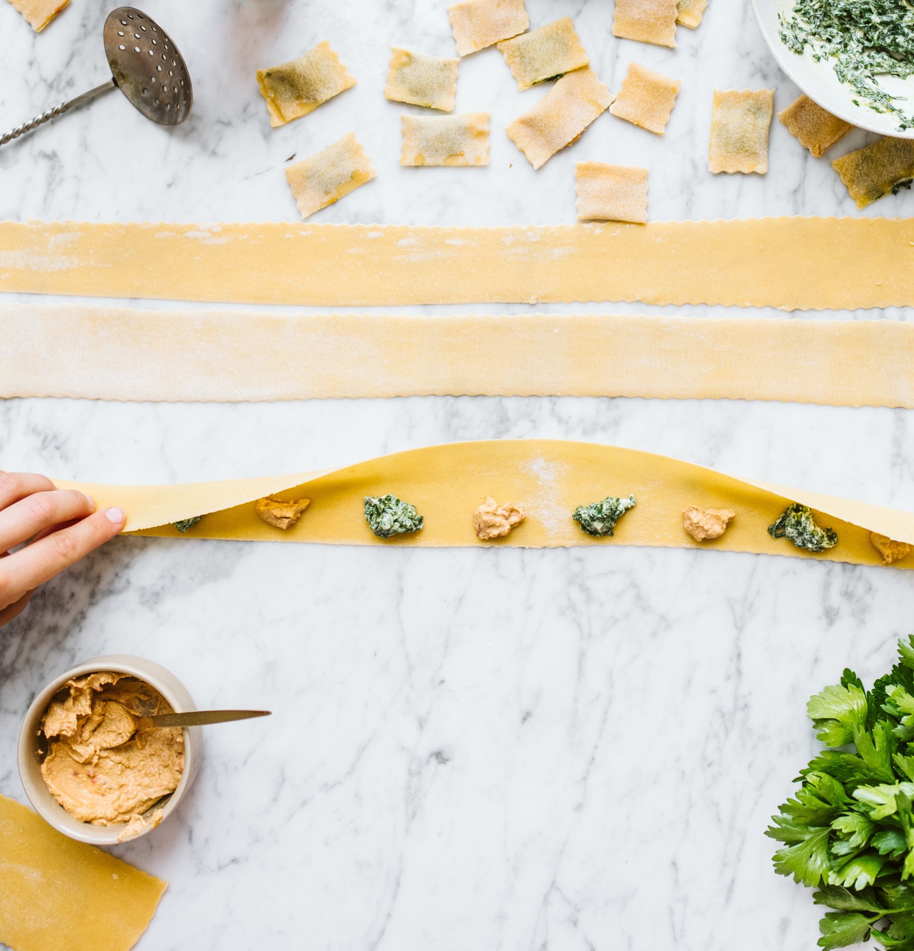 Čudesna legenda o agnolotti testenini