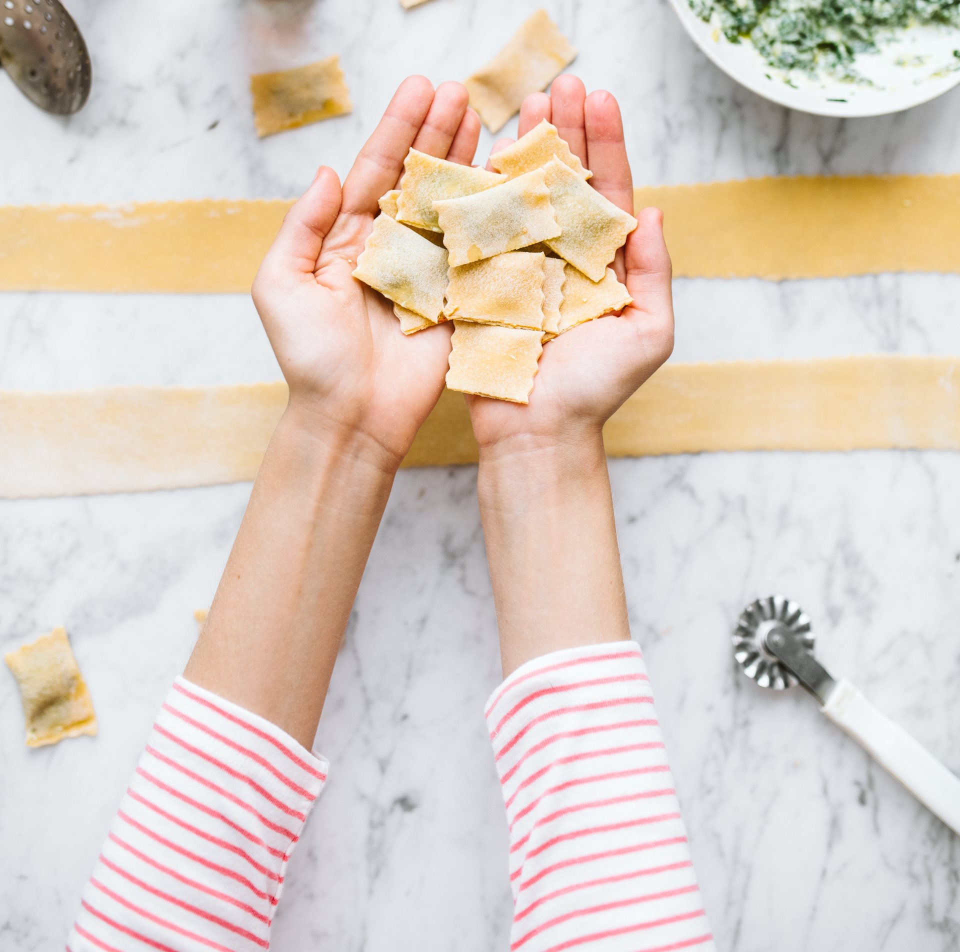 Čudesna legenda o agnolotti testenini