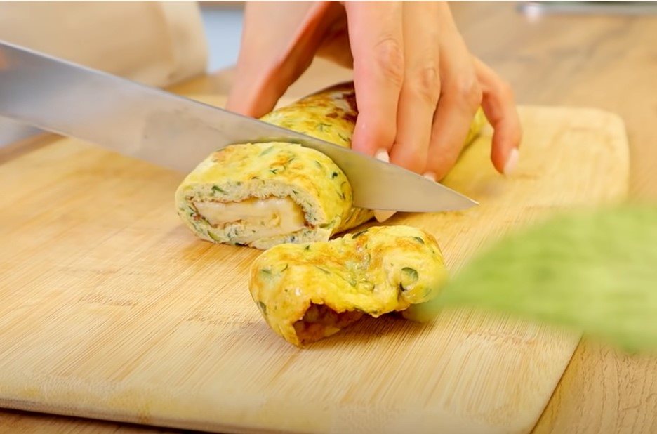 Rolat sa tikvicama i kačkavaljem