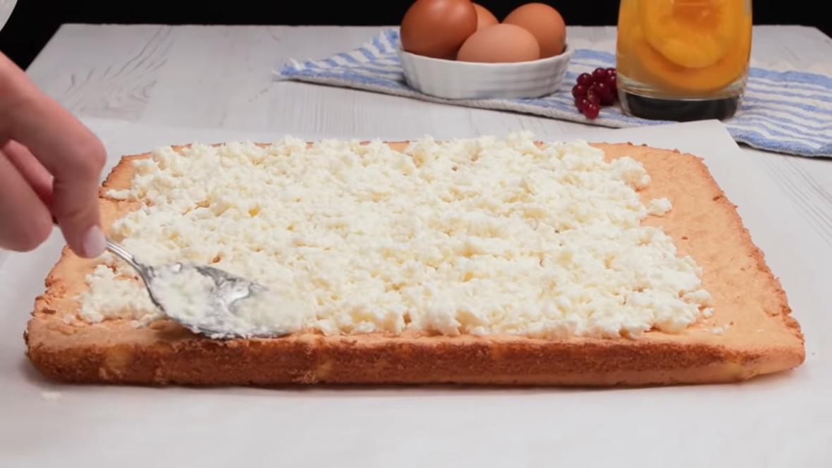 Cookrate - Cakes - IF you have cottage cheese, then cook this fine roulade - you will THANK to me [fpc5TseBWiY - 1180x664 - 1m21s]