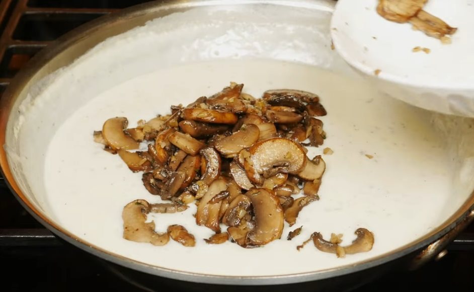 Pasta sa sosom od pečuraka 10