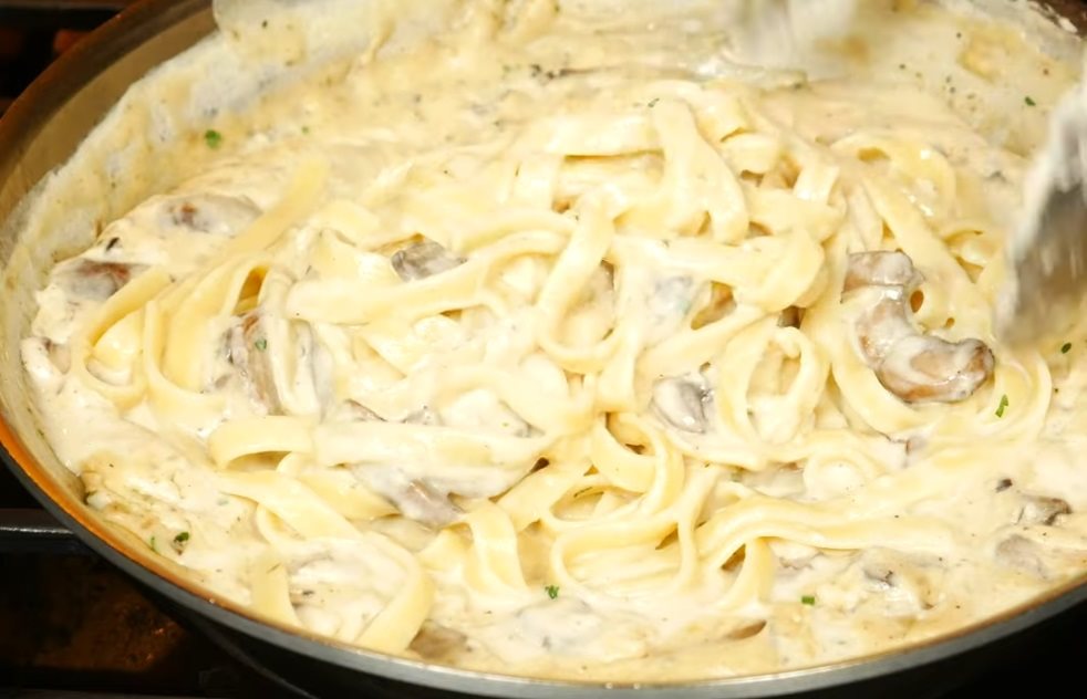 Pasta sa sosom od pečuraka 14