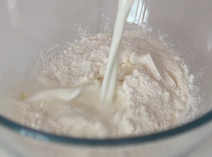 Lepinja sa sirom i pire krompirom