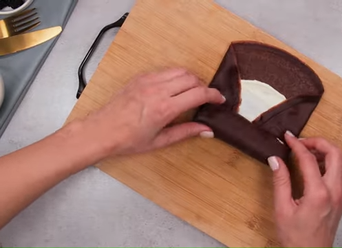 Tiramisu palačinke urolane