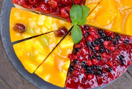 Kako se želira voće za torte i kolače