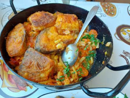 Boranija zapečena sa ribom