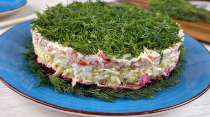 Uskršnja salata sa cvekom kuvanim jajima i majonezom