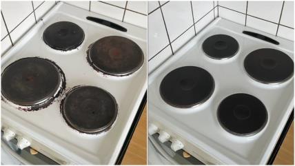 Kako se čisti šporet bez ribanja