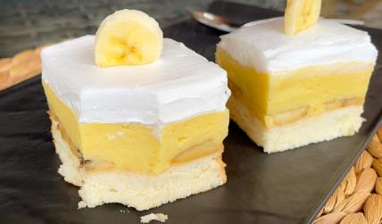 Osvežavajući kolač sa bananama