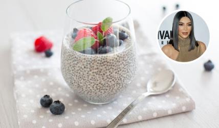 Čia puding po receptu Kim Kardašijan