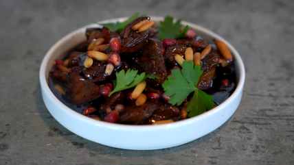 Pileća džigerica u sosu od nara