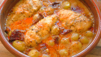 Piletina i krompir u sosu