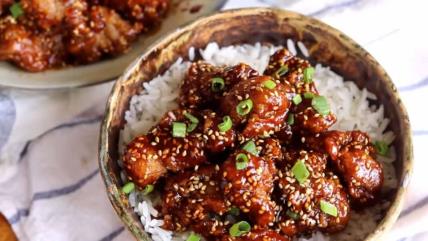 Hrskava piletina u slatko kiselom sosu - kineska hrana