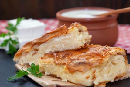 Gibanica sa kuvanim korama