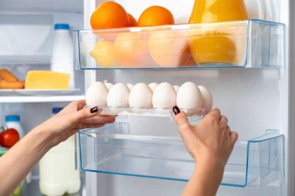 Zašto se jaja ne čuvaju u vratima frižidera