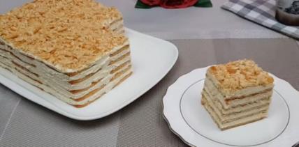 Napoleon torta bez pečenja