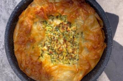 Grčka pita sa sirom i tikvicama