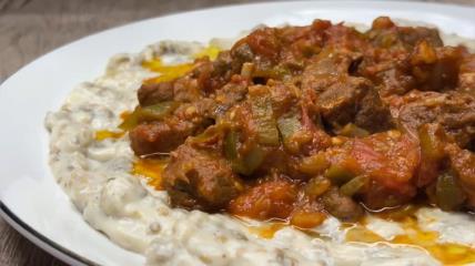 Mekano meso sa patlidžanom u bešamel sosu