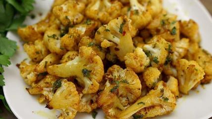 Posno jelo - pečeni karfiol