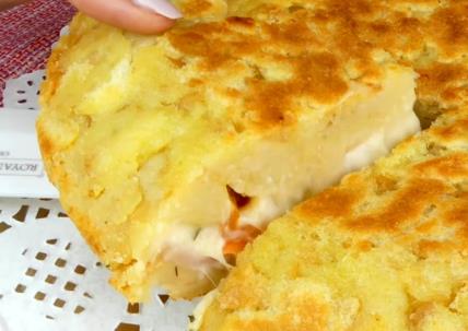 Pita sa hlebom, sirom i šunkom