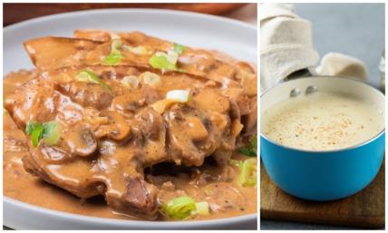 Krmenadle i bešamel sos sa pavalkom za kuvanje