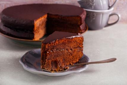 posna čokoladna torta