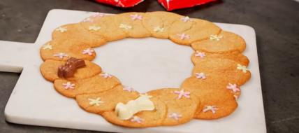 uskršnji venac od kolača sa cimetom